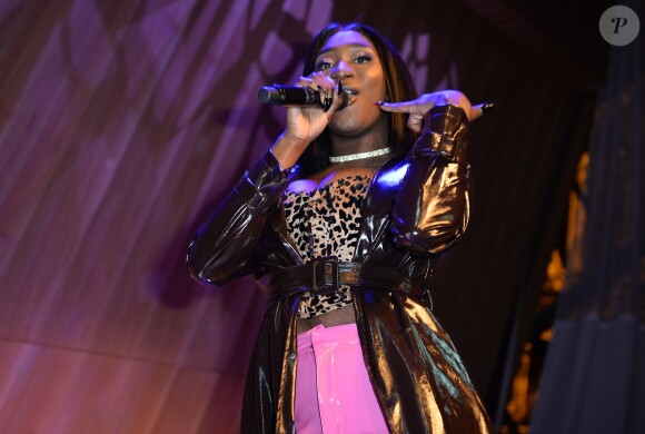 Semi Exclusif - Aya Nakamura en showcase pour NRJ à Paris le 20 février 2019. © Veeren / Bestimage