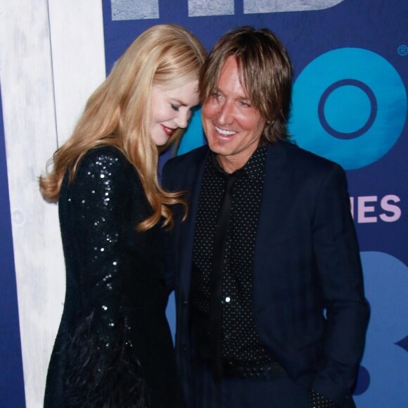 Nicole Kidman et son mari Keith Urban lors de la première de la deuxième saison de la série 'Big Little Lies' au Centre Jazz At Lincoln à New York, le 29 mai 2019.