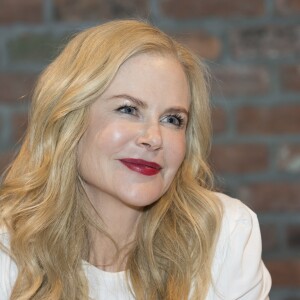 Nicole Kidman - Conférence de presse avec les actrices du film "Big Little Lies 2" à New York. Le 27 avril 2019.