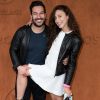 Denny Imbroisi et sa compagne Silvia Notargiacomo au village lors des internationaux de tennis de Roland Garros à Paris, France, le 30 mai 2019. © Jacovides-Moreau/Bestimage
