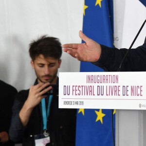 Jean-Jacques Annaud, réalisateur, producteur scénariste et président du Festival, durant la première journée du 24e festival du livre de Nice le 31 mai 2019. © Bruno Bebert/Bestimage