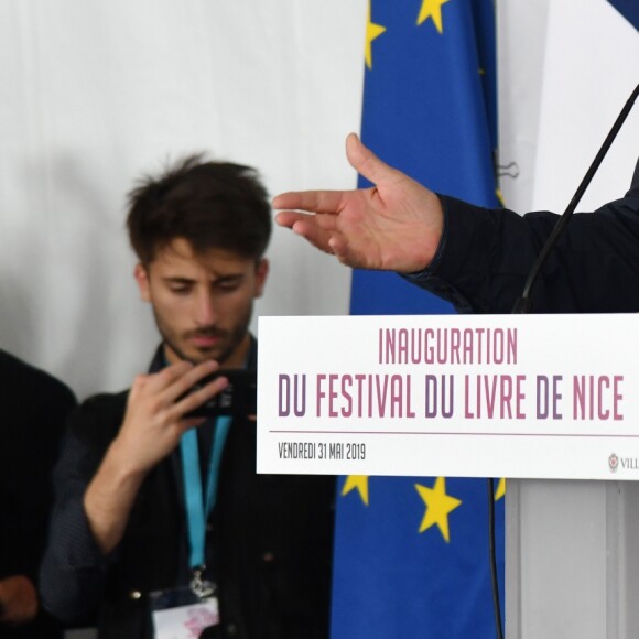 Jean-Jacques Annaud, réalisateur, producteur scénariste et président du Festival, durant la première journée du 24e festival du livre de Nice le 31 mai 2019. © Bruno Bebert/Bestimage