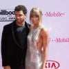 Russel Wilson et sa fiancée Ciara à la soirée Billboard Music Awards à T-Mobile Arena à Las Vegas, le 22 mai 2016.