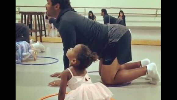 Ciara : Russell Wilson devient une danseuse étoile pour leur fille, Sienna