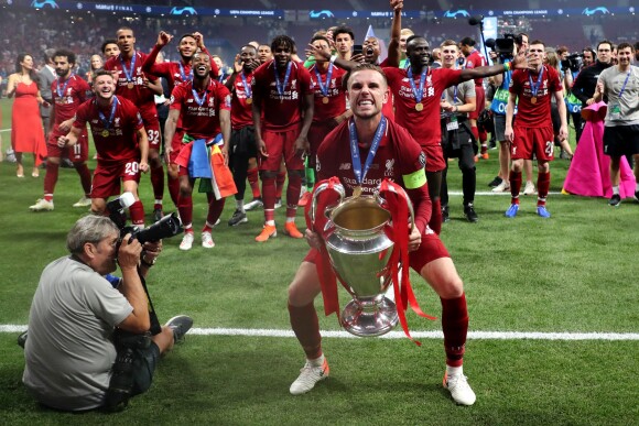 Jordan Henderson - Liverpool remporte sa sixième Ligue des champions face à Tottenham, à Madrid, Espagne, le 1er juin 2019. Liverpool a gagné 2-0. © Inside/Panoramic/Bestimage
