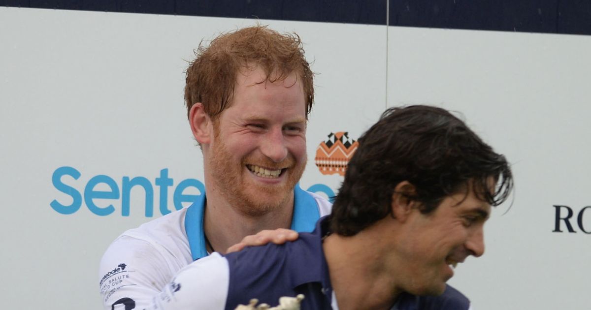 Le prince Harry et Nacho Figueras Le prince Harry à la compétition de