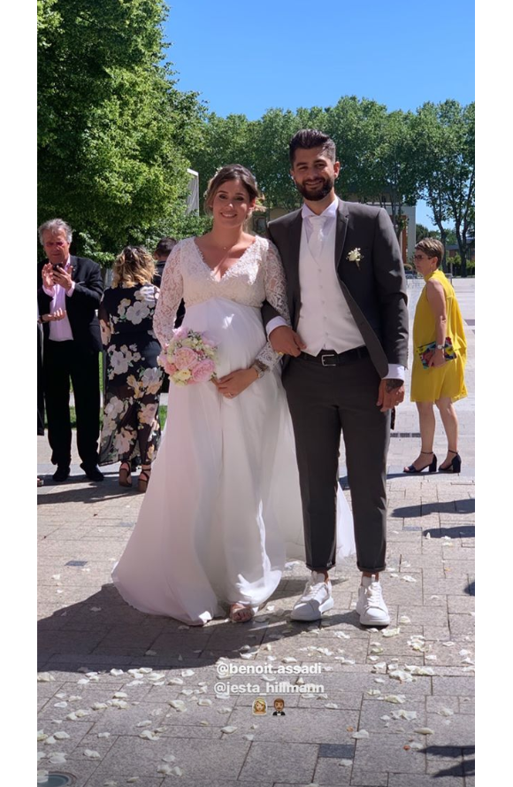 Jesta et Benoît (Koh-Lanta) ont célébré leur mariage samedi 1er juin 2019 près de Toulouse en présence de leurs proches et d'anciens camarades du jeu d'aventure de TF1.