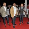 Le groupe JLS (Marvin Humes, Oritsé Williams, Aston Merrygold et JB Gill) aux MOBO Awards a Liverpool le 3 Novembre 2012.