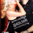Adil Rami et Pamela Anderson amoureux le 4 juin 2019.