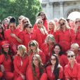 Paris Hilton, Chloe Green et les participantes au rally caritatif "Cash &amp; Rocket Ball" à Wellington, le 6 juin 2019.