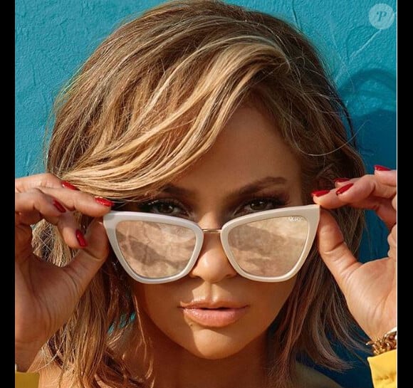 Jennifer Lopez poste une photo sur son compte Instagram le 17 avril 2019.