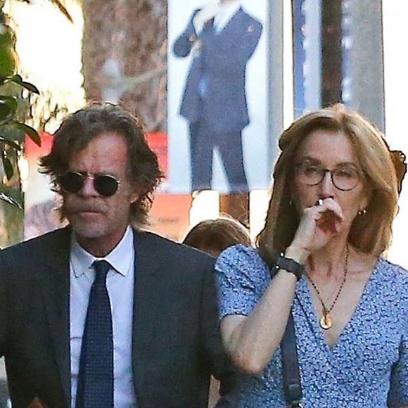Felicity Huffman et son mari William H. Macy sont allés assister à la remise du diplôme de leur fille Sofia Grace à Hollywood, Los Angeles, le 10 juin 2019