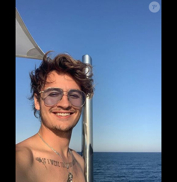 Le fils de Pamela Anderson et Tommy Lee, Brandon Lee. Juin 2019.