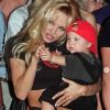 Le fils de Pamela Anderson et Tommy Lee, Brandon Lee. Photo publiée le 12 mai 2019.