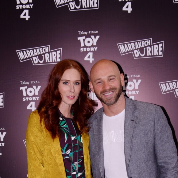 Exclusif - Audrey Fleurot et Franck Gastambide assistent à la séance exceptionnelle du film "Toy Story 4" lors du Marrakech du rire au cinéma colisée à Marrakech au Maroc le 13 juin 2019. © Rachid Bellak/bestimage