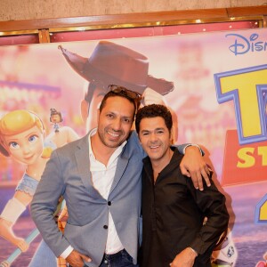 Exclusif - Boualem Lamhene (Vice President - The Walt Disney Company) et Jamel Debbouze assistent à la séance exceptionnelle du film "Toy Story 4" lors du Marrakech du rire au cinéma colisée à Marrakech au Maroc le 13 juin 2019. © Rachid Bellak/bestimage