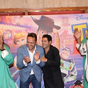 Exclusif - Boualem Lamhene (Vice President - The Walt Disney Company) et Jamel Debbouze assistent à la séance exceptionnelle du film "Toy Story 4" lors du Marrakech du rire au cinéma colisée à Marrakech au Maroc le 13 juin 2019. © Rachid Bellak/bestimage