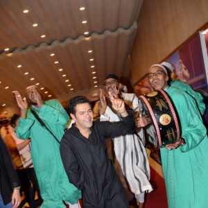 Exclusif - Jamel Debbouze assiste à la séance exceptionnelle du film "Toy Story 4" lors du Marrakech du rire au cinéma colisée à Marrakech au Maroc le 13 juin 2019. © Rachid Bellak/bestimage