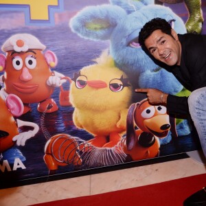 Exclusif - Jamel Debbouze assiste à la séance exceptionnelle du film "Toy Story 4" lors du Marrakech du rire au cinéma colisée à Marrakech au Maroc le 13 juin 2019. © Rachid Bellak/bestimage