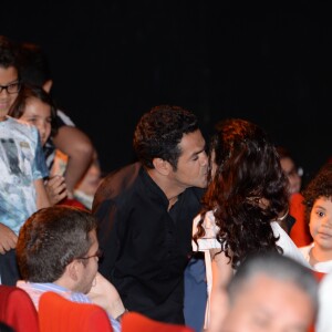 Exclusif - Jamel Debbouze assiste à la séance exceptionnelle du film "Toy Story 4" lors du Marrakech du rire au cinéma colisée à Marrakech au Maroc le 13 juin 2019. © Rachid Bellak/bestimage