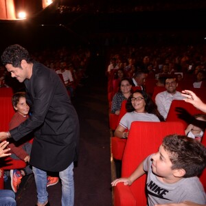 Exclusif - Jamel Debbouze assiste à la séance exceptionnelle du film "Toy Story 4" lors du Marrakech du rire au cinéma colisée à Marrakech au Maroc le 13 juin 2019. © Rachid Bellak/bestimage