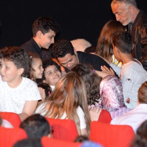 Exclusif - Jamel Debbouze assiste à la séance exceptionnelle du film "Toy Story 4" lors du Marrakech du rire au cinéma colisée à Marrakech au Maroc le 13 juin 2019. © Rachid Bellak/bestimage