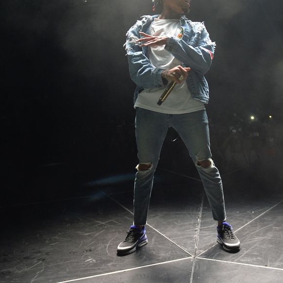 Chris Brown en concert à l'Accorhotels Arena Bercy à Paris, le 28 mai 2016. © Veeren/Bestimage