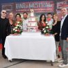 Les comédiens Rebecca Hampton, Pierre Martot, Pauline Bression, Marwan Berreni, Fabienne Carat, Grant Lawrens, Léa Francois, Serge Dupire - La série "Plus belle la vie" fête son anniversaire lors du 59ème festival de la télévision de Monte Carlo à Monaco le 16 juin 2019. © Norbert Scanella / Panoramic / Bestimage