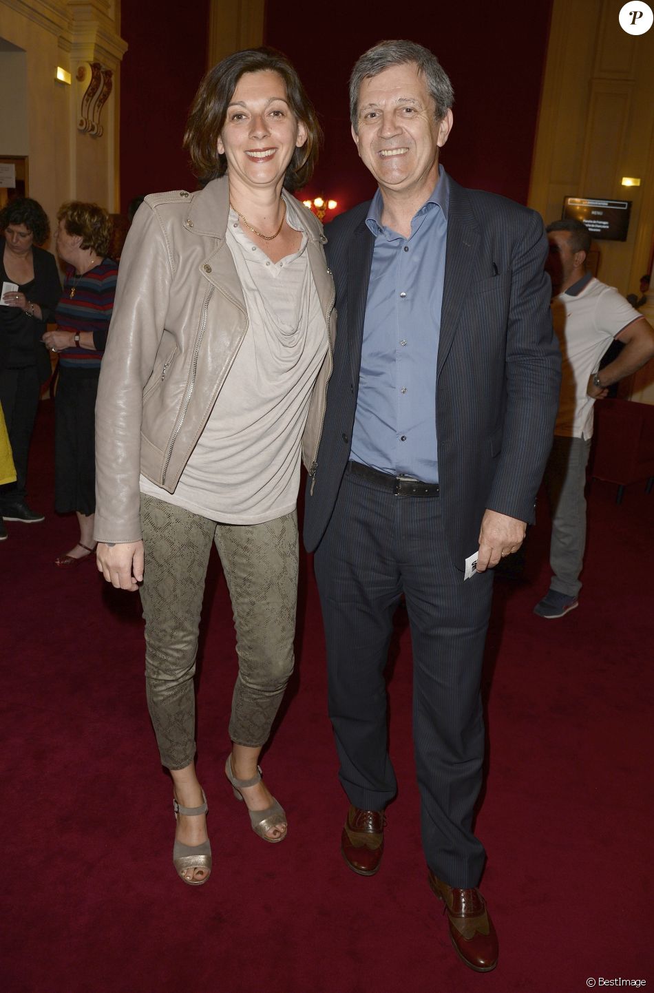 Patrick Chêne et sa femme Laurence - Générale de la pièce ...