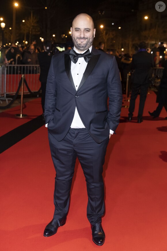 Jérôme Commandeur - Arrivées au dîner de la 44ème cérémonie des César au Fouquet's à Paris. Le 22 février 2019 © Borde-Jacovides / Bestimage