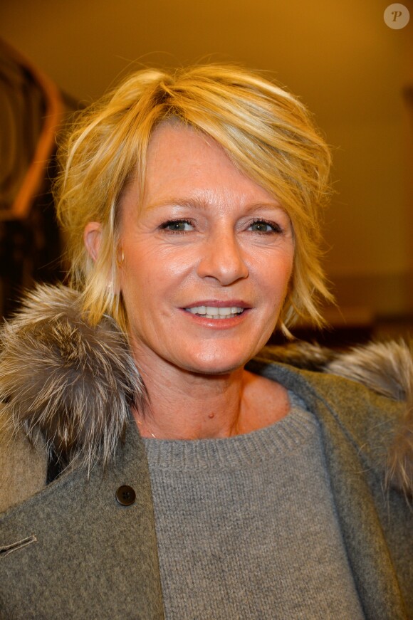 Sophie Davant - Générale de la pièce "L'heureux élu", une comédie de Eric Assous au Théâtre de la Madeleine à Paris le 24 octobre 2016. © Coadic Guirec/Bestimage