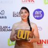 La sportive de l'année est la rugbywoman Alexia Cerenys au photocall de la 3e cérémonie des Out d'Or, qui célèbrent la visibilité des personnes LGBTI, au Cabaret Sauvage le 18 juin 2019.