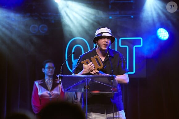 Eddy de Pretto lors de la 3e cérémonie des Out d'Or, qui célèbrent la visibilité des personnes LGBTI, au Cabaret Sauvage le 18 juin 2019.