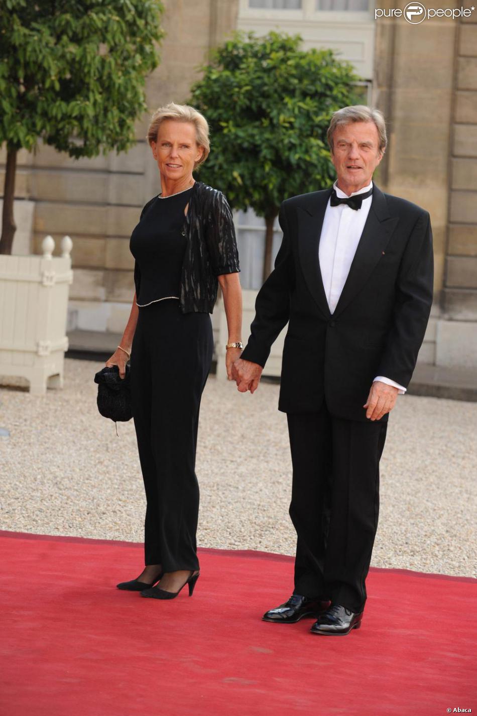 Bernard Kouchner et Christine  Ockrent se rendent  l 
