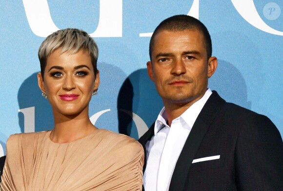 Orlando Bloom et sa compagne Katy Perry lors de la 2ème édition du "Monte-Carlo Gala for the Global Ocean" à l'opéra de Monte-Carlo à Monaco, le 26 septembre 2018. © Bruno Bébert/Bestimage