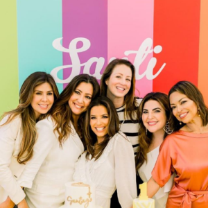 Eva Longoria a organisé une fête pour le 1er anniversaire de Santiago, chez elle à Los Angeles, le 22 juin 209. Instagram.