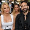 Pamela Anderson et Adil Rami lors de la soirée Amber Lounge Monaco 2019 au profit de la fondation de Jackie Stewart "Race Against Dementia" à l'hôtel Méridien Beach Plaza à Monaco, le 24 mai 2019. © Bruno Bebert / Bestimage