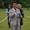 Thomas Van Straubenzee, ami du prince William et parrain de la princesse Charlotte de Cambridge, lors d'un match de polo caritatif disputé par le duc de Cambridge à Cirencester Park au profit de l'association Henry van Straubenzee Memorial Fund le 25 mai 2018.