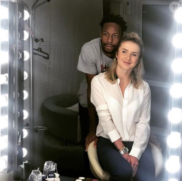 Elina Svitolina et Gaël Monfils sur Instagram le 6 février 2019.