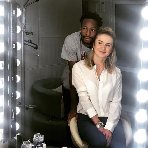 Elina Svitolina et Gaël Monfils sur Instagram le 6 février 2019.