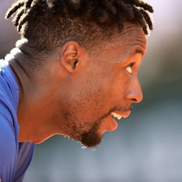 Gaël Monfils lors des internationaux de tennis de Roland Garros à Paris, France, le 1er juin 2019. © Jacovides-Moreau/Bestimage