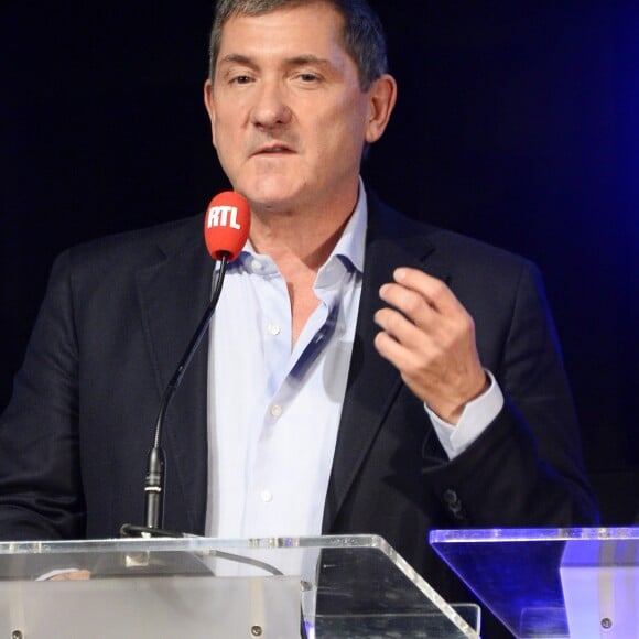 Yves Calvi - Conférence de presse de rentrée du groupe RTL à Paris le 7 septembre 2016. © Coadic Guirec / Bestimage