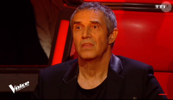 Pierre Danaë lors du prime de "The Voice 8" du 18 mai 2019, sur TF1