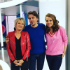 Sophie Brafman avec Sophie Davant et Alex Vizorek sur le plateau de "C'est au programme", le 13 mai 2019, sur Instagram
