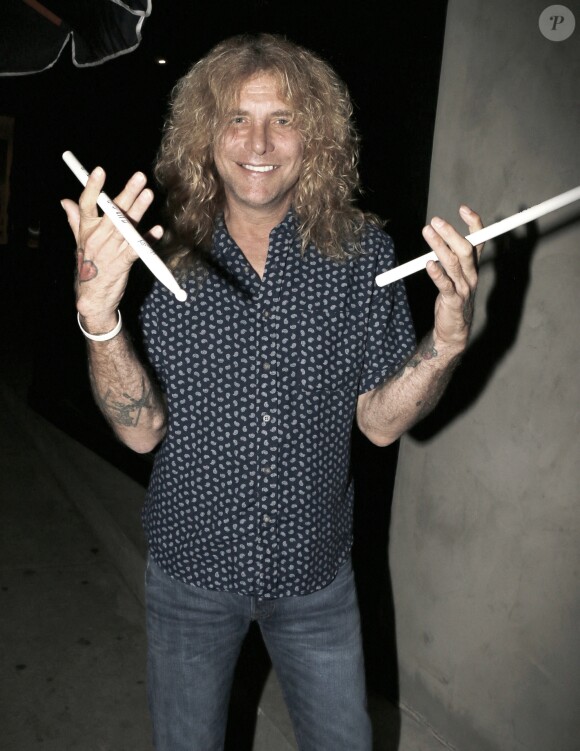 Steven Adler, ex-batteur des Guns N' Roses, à Los Angeles en octobre 2015.