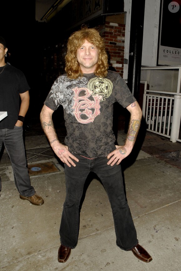 Steven Adler, ex-batteur des Guns N' Roses, à Los Angeles en août 2009.