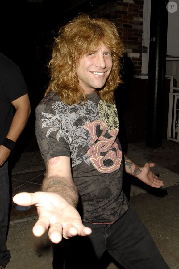 Steven Adler, ex-batteur des Guns N' Roses, à Los Angeles en août 2009.