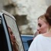 Sophie Turner - Les invités du mariage en France de Joe Jonas et sa femme Sophie Turner arrivent au restaurant La Mirande pour le dîner de répétition. Les invités sont habillés en blanc à l'exception des mariés qui sont en rouge. Avignon, le 28 juin 2019.
