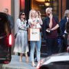 Exclusif - Joe Jonas et sa femme Sophie Turner dînent au restaurant Costes avec des amis à Paris le 20 juin 2019.
