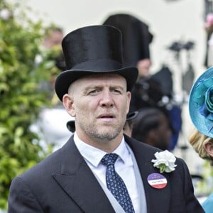 Mike Tindall et Zara Phillips au Royal Ascot le 20 juin 2019.